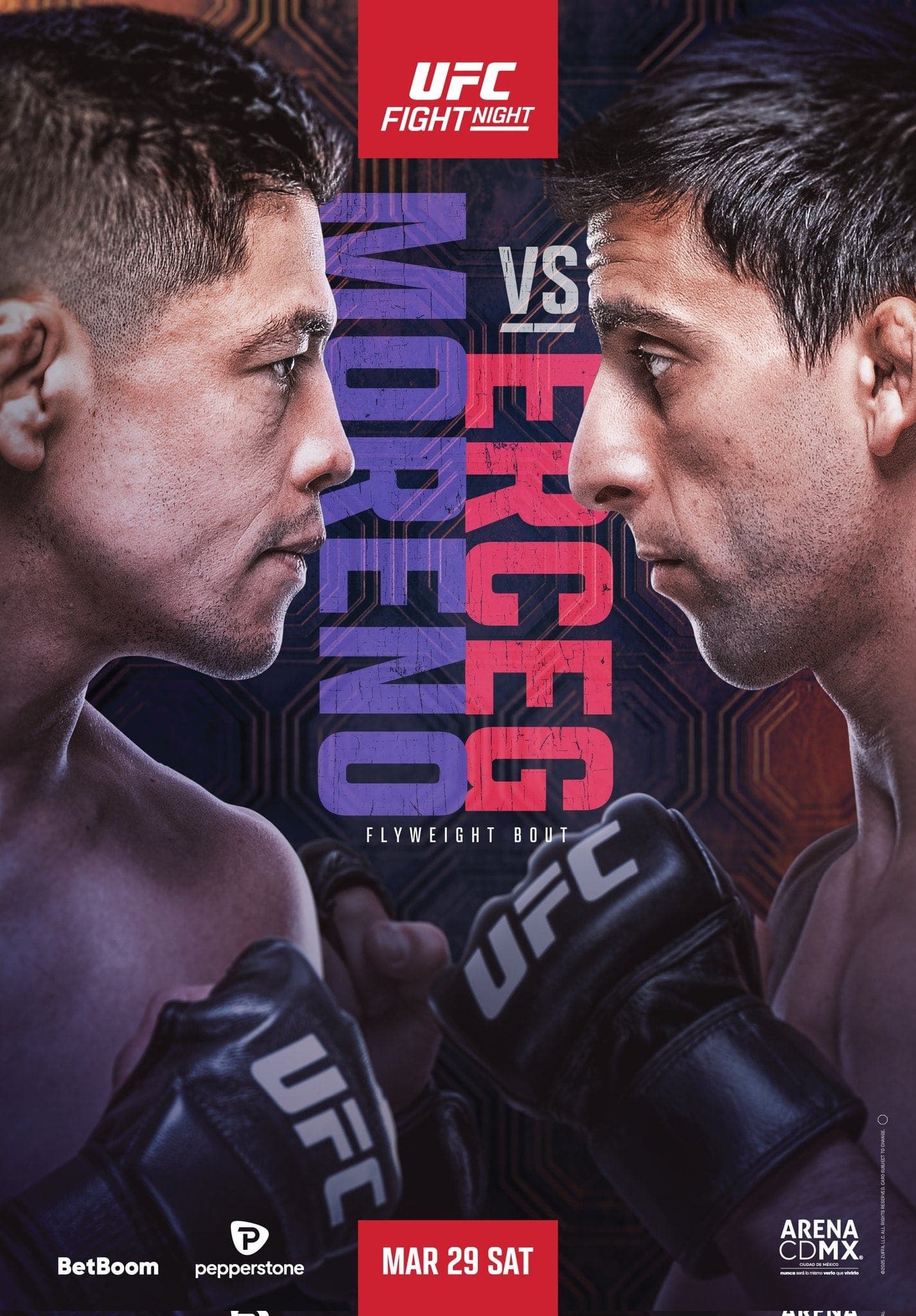 UFC on ESPN 64: Moreno vs. Erceg